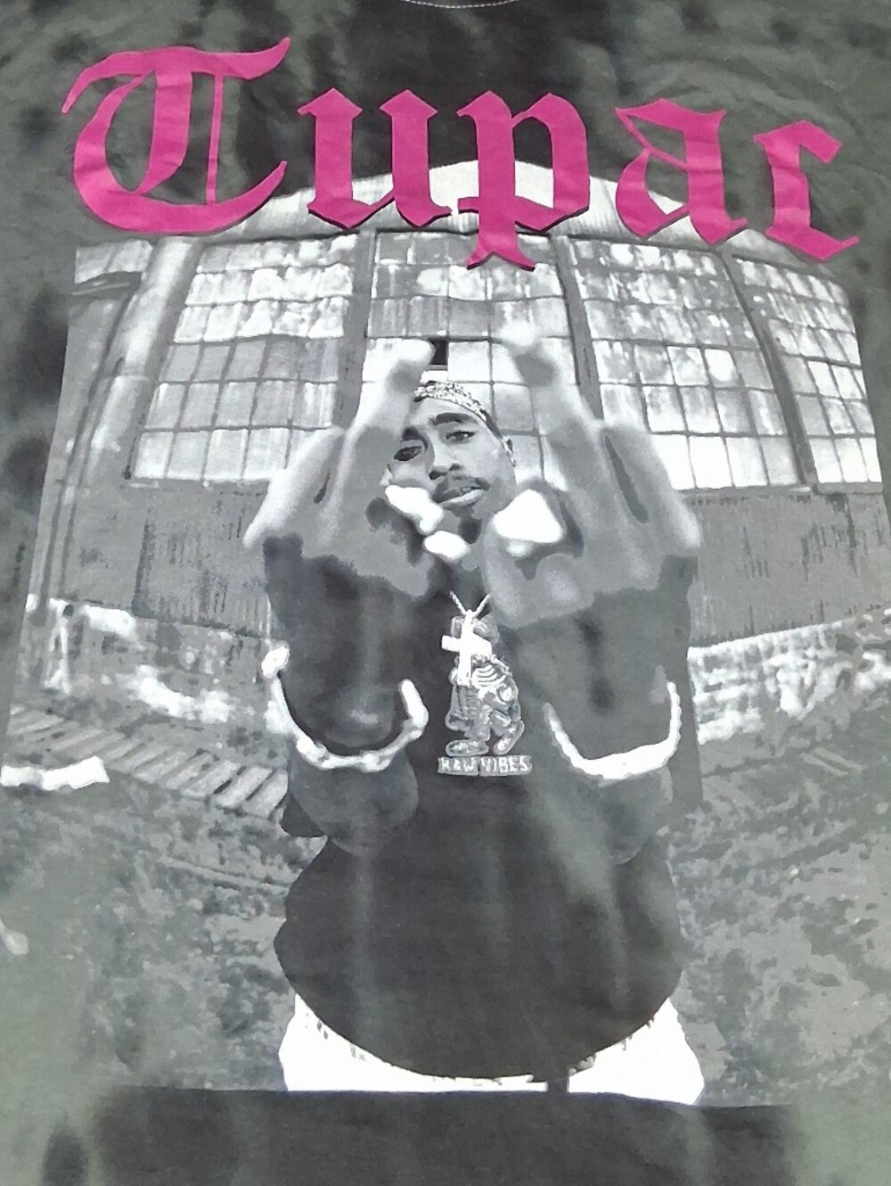 2021 Tupac Ftw Tie Dye Shirt 2 Pac Rap Hip Hop Death Row Records Tee